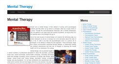 Desktop Screenshot of mentaltherapy.com
