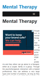 Mobile Screenshot of mentaltherapy.com